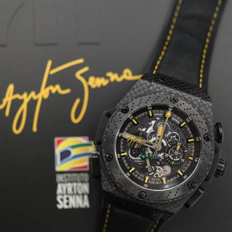 hublot f1 ayrton senna|hublot power ayrton senna.